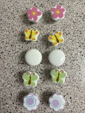 Ceramic Knobs set•10, like NEW!